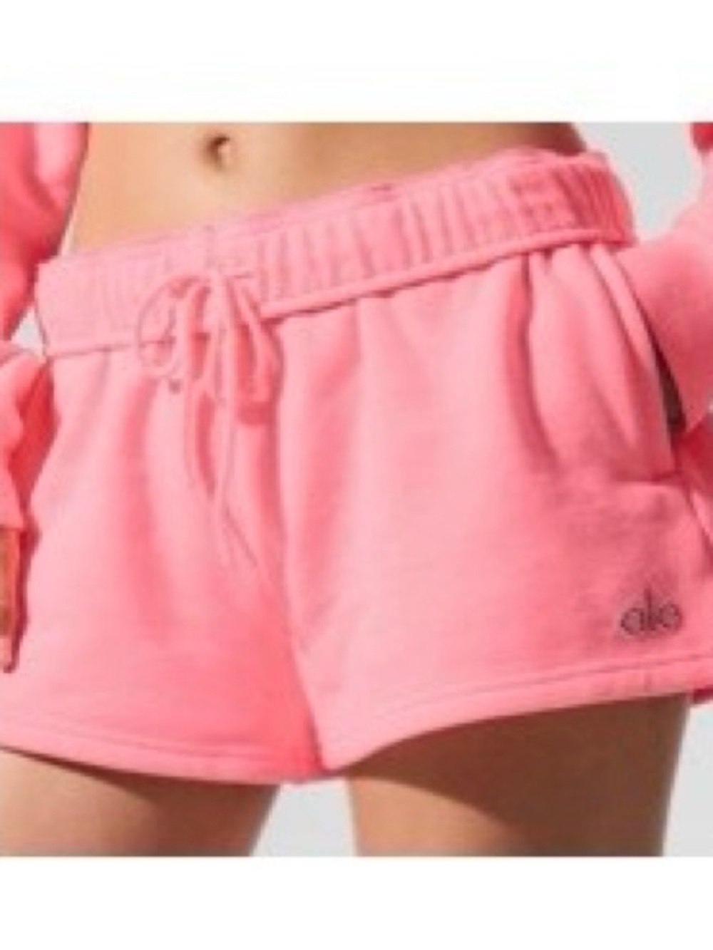 ALO Yoga Accolade Set Neon Bubblegum - XS shorts, M top NWOT HTF! - Picture 7 of 7